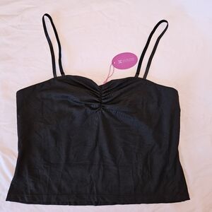 Avidlove Tank Top Women Y2K Spaghetti Strap Camisoles Sleeveless Crop Top XL NWT